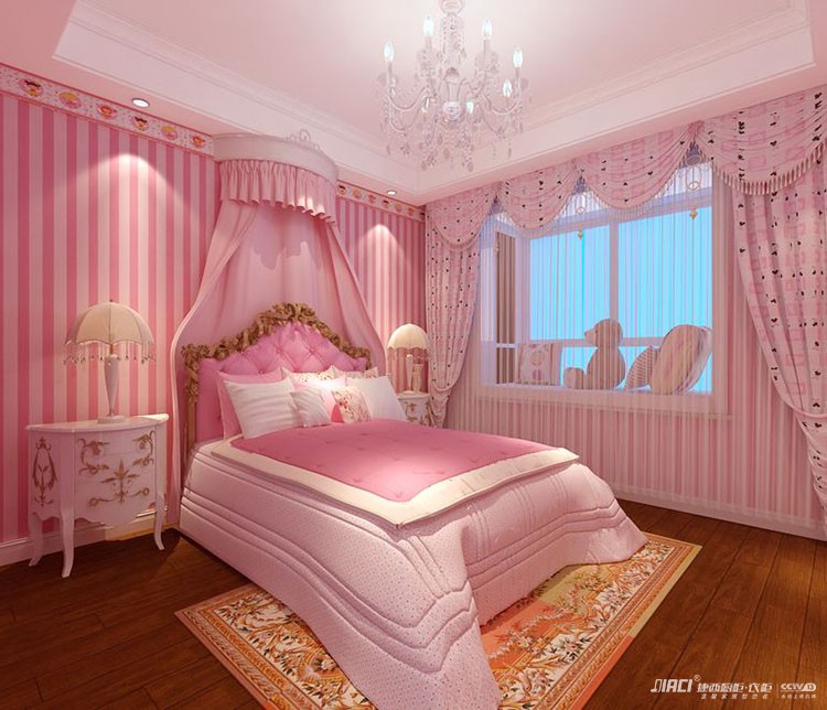 小女孩的房间怎么装成公主房?